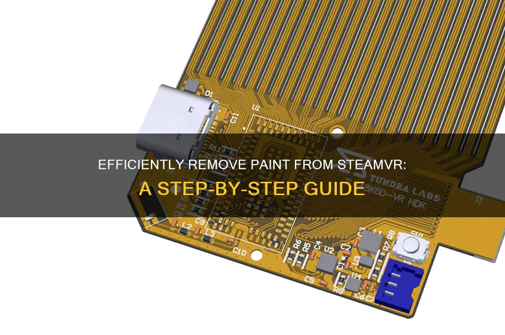 how to delete paint from steam vr