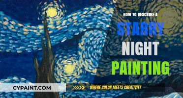 Capturing Van Gogh's Starry Night: A Guide to Describing Its Magic
