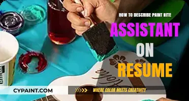 Highlighting Paint Nite Assistant Skills Effectively on Your Resume