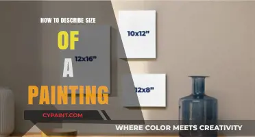 Mastering Art Descriptions: Accurately Measuring and Presenting Painting Sizes