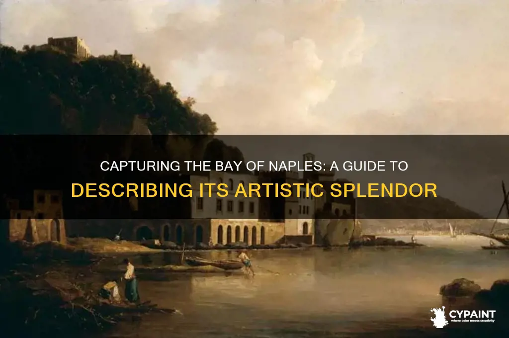 how to describe the bay of naples painting