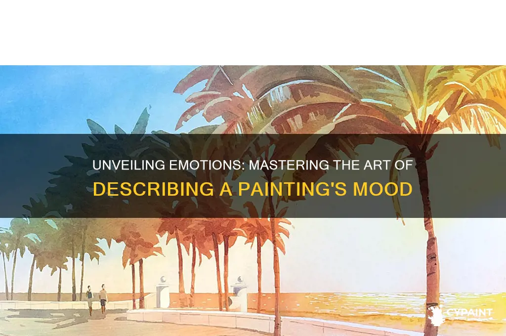 how to describe the mood of a painting