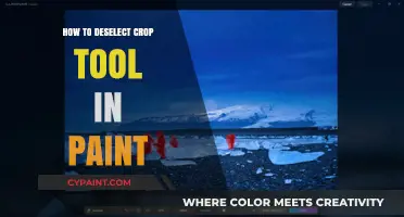 Quick Fix: Deselecting the Crop Tool in Paint Effortlessly