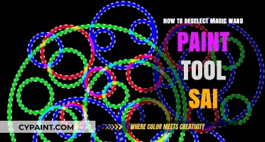 Mastering Paint Tool SAI: Deselecting the Magic Wand Tool Easily