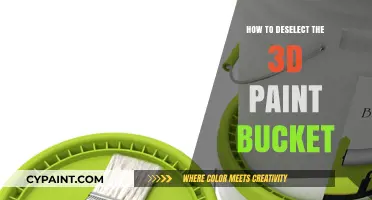 Mastering 3D Design: Quick Steps to Deselect the Paint Bucket Tool
