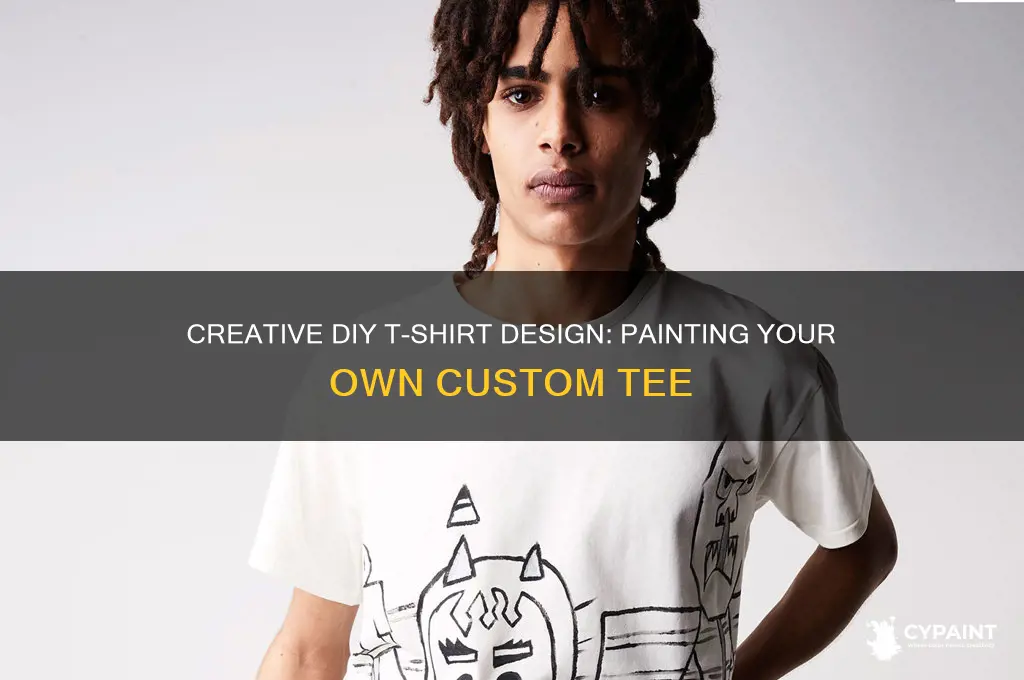 how to design a tshirt with paint