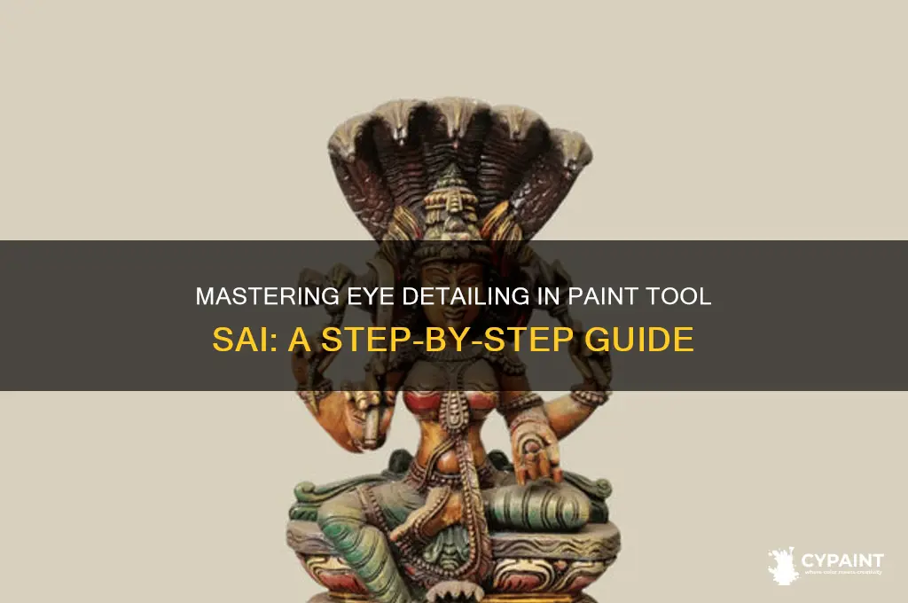 how to detail eyes paint too sai