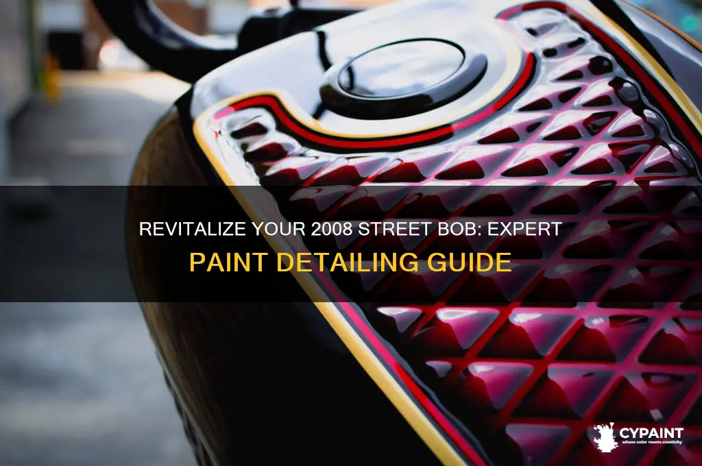 how to detail my 2008 street bob paint