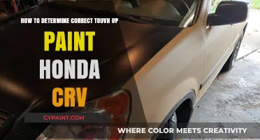 Finding the Right Touch-Up Paint for Your Honda CRV