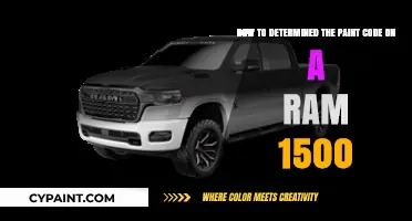 Finding Your Ram 1500 Paint Code: A Quick Guide