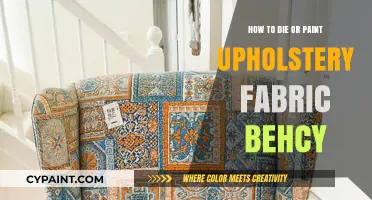 Revive or Replace: Painting Upholstery Fabric for a Fresh Look