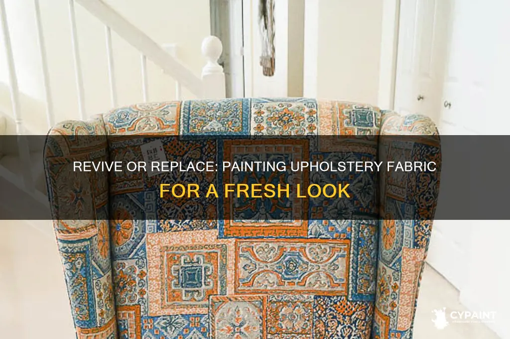 how to die or paint upholstery fabric behcy