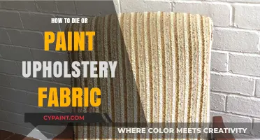 Revive or Replace: Painting Upholstery Fabric for a Fresh Look