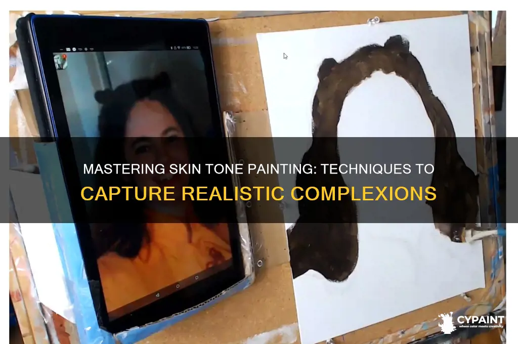 how to die someones skin in paint