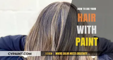 Creative Hair Coloring: Using Paint for Bold and Unique Styles