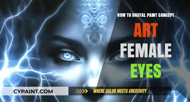 Mastering Digital Painting: Creating Stunning Female Eyes in Concept Art