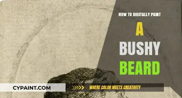 Mastering Digital Art: Techniques for Painting Realistic Bushy Beards