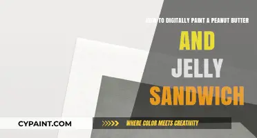Master Digital Painting: Create a Realistic Peanut Butter Jelly Sandwich
