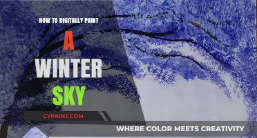 Mastering Digital Winter Sky Painting: Techniques and Tips for Artists