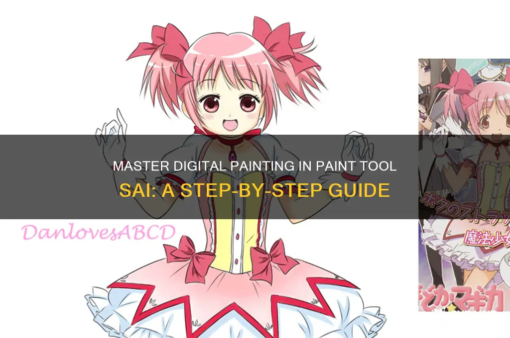 how to digitally paint paint tool sai