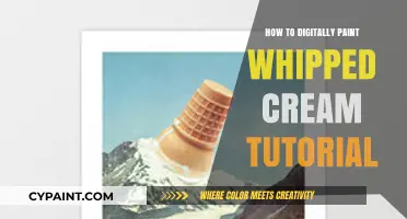 Master Digital Painting: Create Realistic Whipped Cream Step-by-Step Tutorial