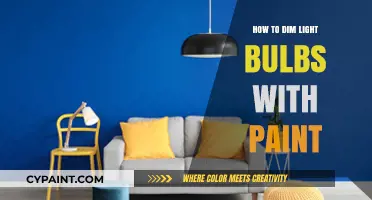 Creative Lighting Hacks: Dim Light Bulbs with Paint Techniques