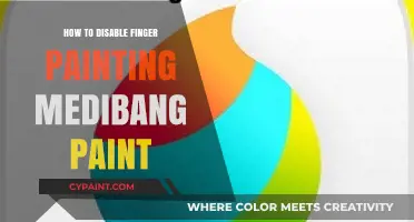 Disable Finger Painting in Medibang Paint: A Quick Guide