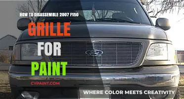 DIY Guide: Disassembling 2007 F150 Grille for Custom Painting