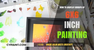 Creative Ways to Showcase Your 6x6 Inch Painting Collections