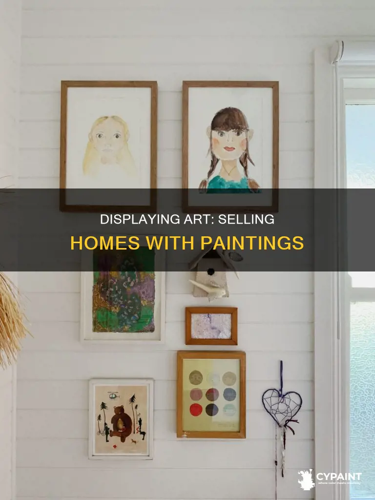 how to display my paintings homes on the market