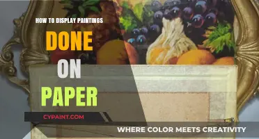 Creative Ways to Showcase Your Paper Paintings: Tips and Tricks