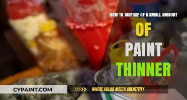 Safe and Eco-Friendly Ways to Dispose of Paint Thinner