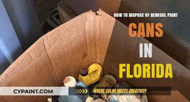 Disposing of Aerosol Paint Cans in Florida: A Guide