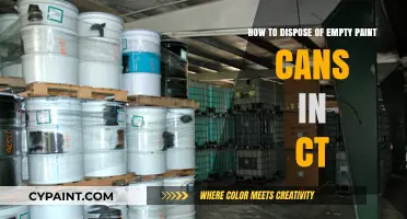 Dispose of Paint Cans the Right Way in Connecticut