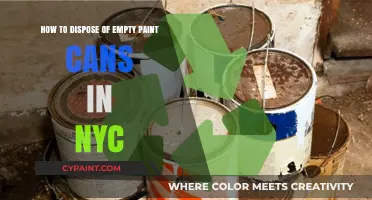 Dispose of Paint Cans: NYC-Style