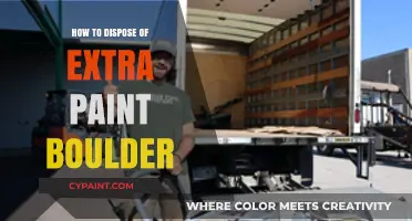 Eco-Friendly Ways to Dispose of Extra Paint in Boulder