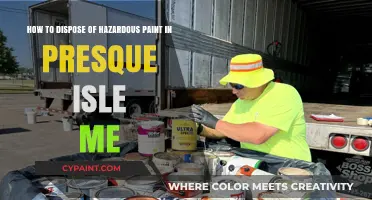 Safe Disposal of Hazardous Paint in Presque Isle, Maine: A Guide