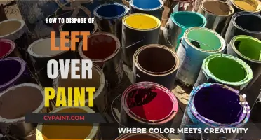 Eco-Friendly Tips for Safely Disposing of Leftover Paint at Home