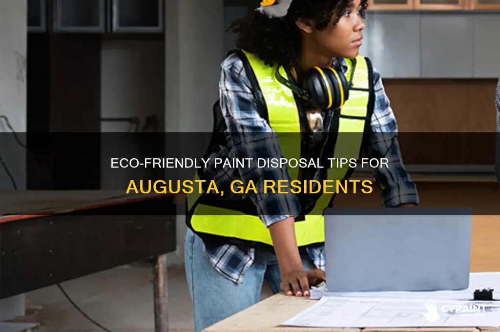 how to dispose of paint augusta ga