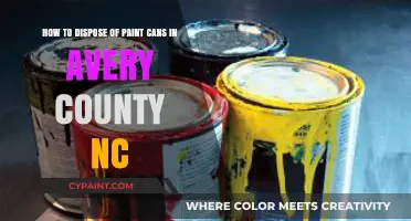 Eco-Friendly Paint Can Disposal Guide for Avery County, NC