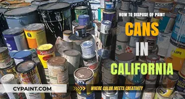 Eco-Friendly Disposal: A Guide to Properly Discarding Paint Cans in California