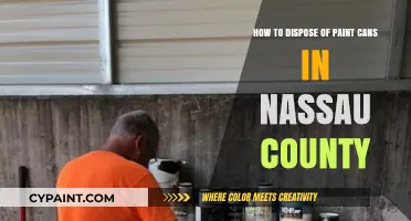 Dispose of Paint Cans the Right Way in Nassau County