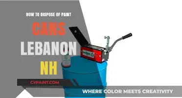 Eco-Friendly Paint Can Disposal in Lebanon, NH: A Comprehensive Guide