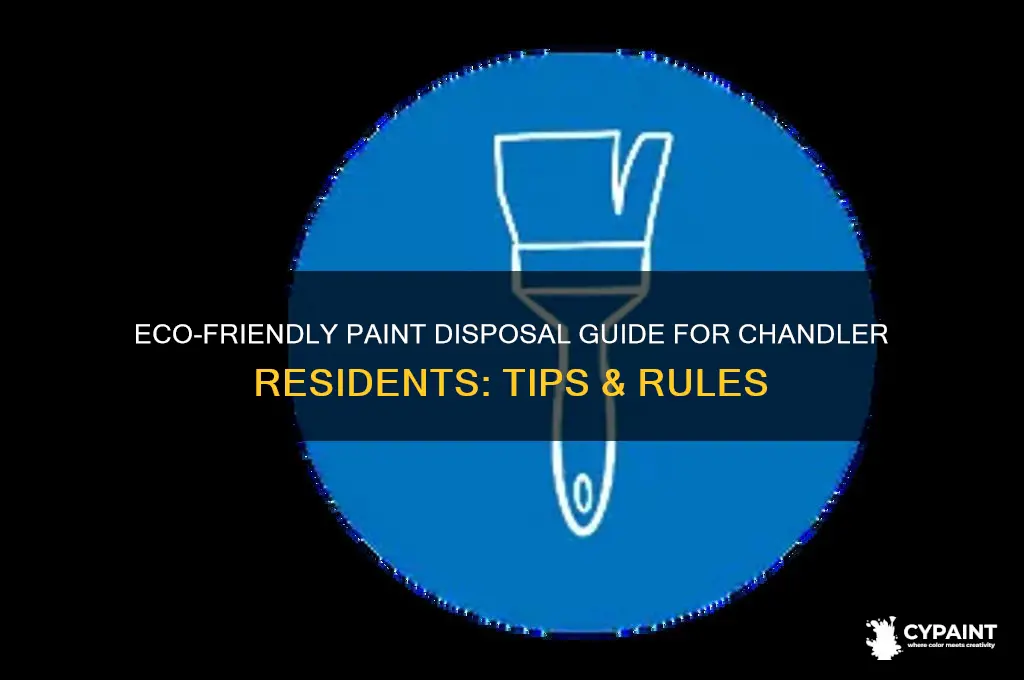 how to dispose of paint city of chandler