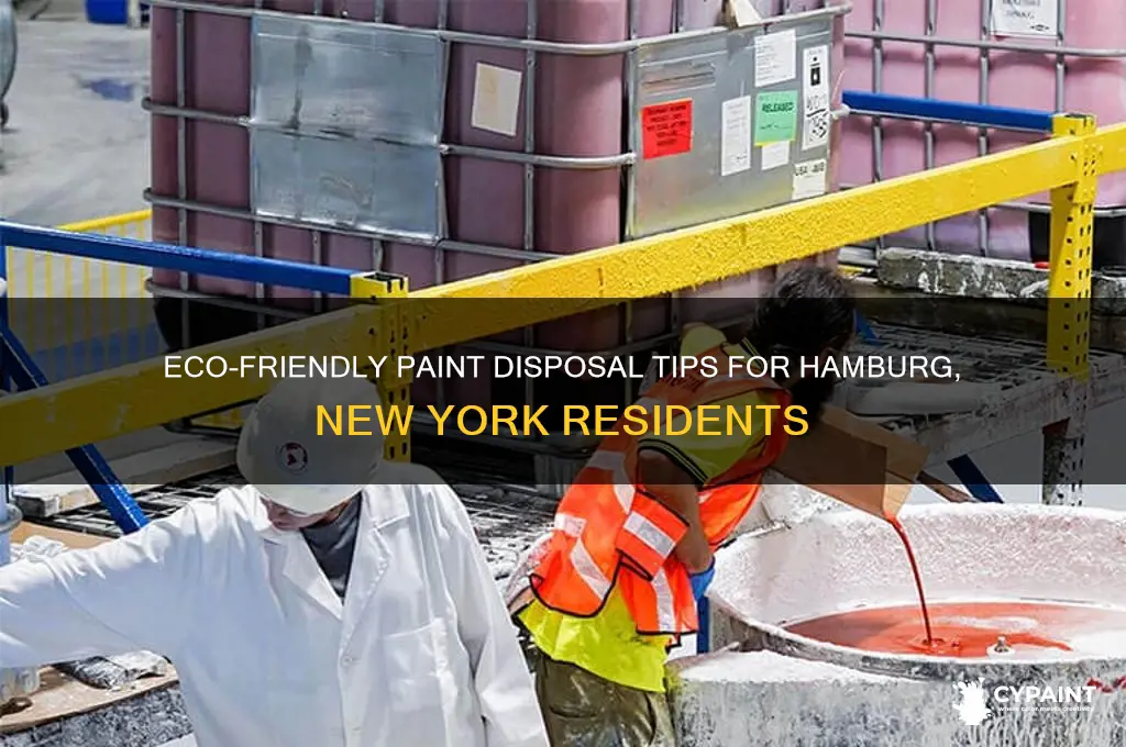 how to dispose of paint hamburg new york