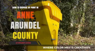 Dispose Paint the Right Way in Anne Arundel County