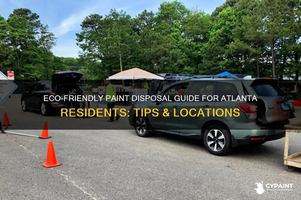 how to dispose of paint in atlanta