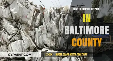 Eco-Friendly Paint Disposal Guide for Baltimore County Residents