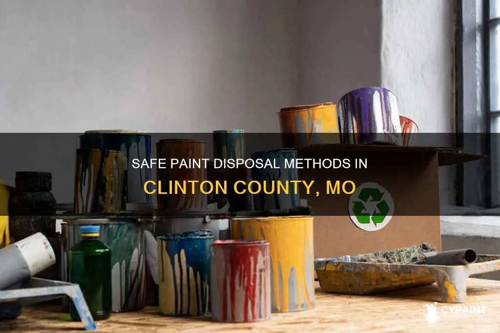 how to dispose of paint in clinton county mo