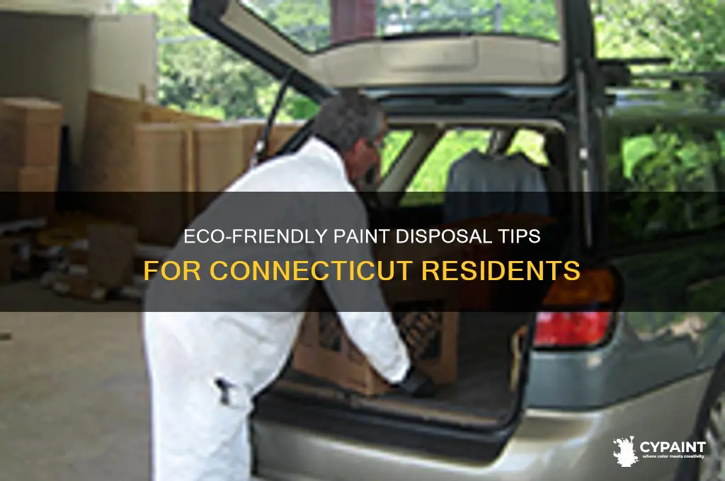 how to dispose of paint in ct
